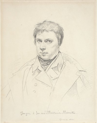 Autoportrait, 1822 - Jean Auguste Dominique Ingres